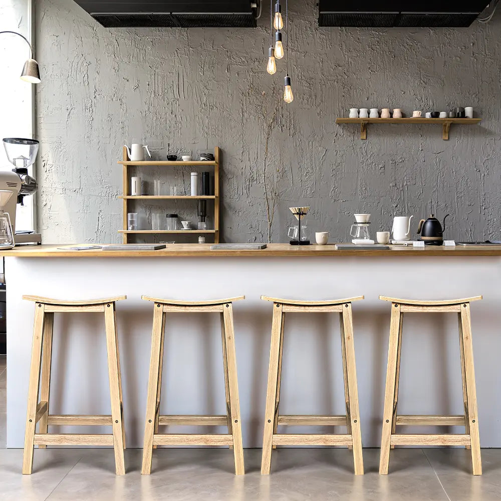 Owen Wooden Bar Stools