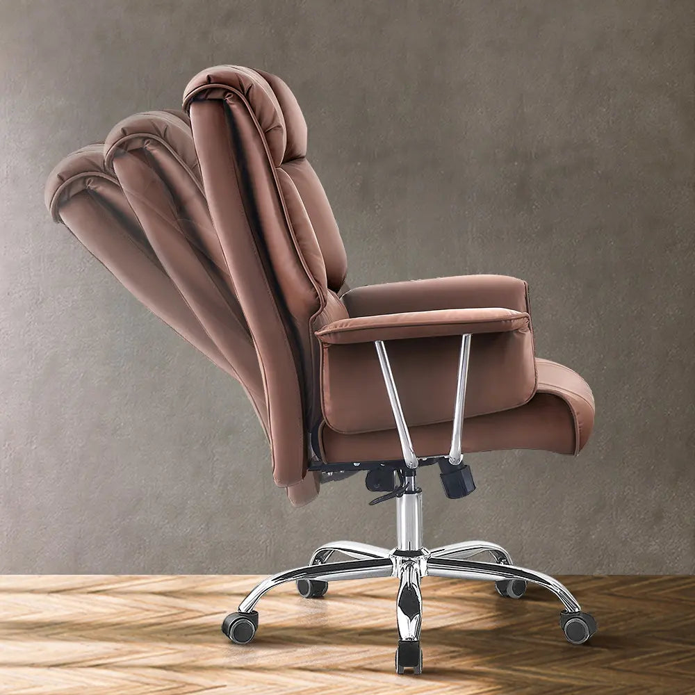 Sarif Faux Leather Executive Chair