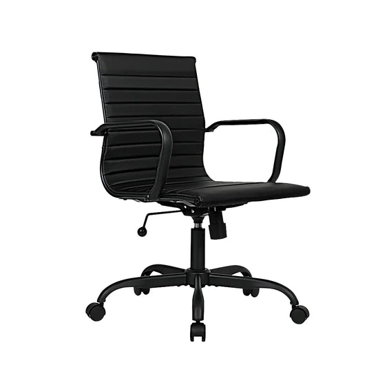 Eames replica mid-back executive office chair in modern workspace