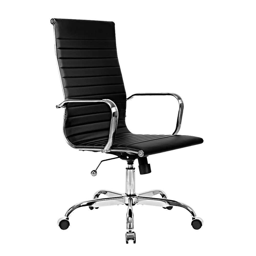 Eames Replica High-Back PU Leather Firm Feel Executive Office Chair