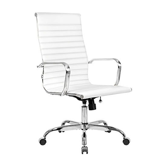 Eames Replica High-Back PU Leather Firm Feel Executive Office Chair