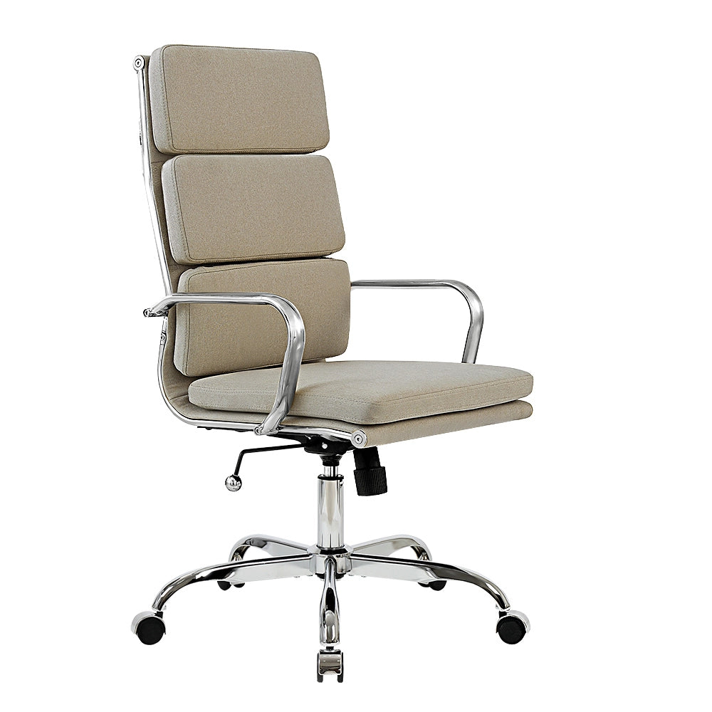 Eames Replica High-Back Fabric Upholstered Executive Office Chair