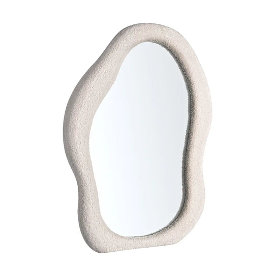 Sabrina Irregular Fabric Wall Mirror 600MM x 900MM