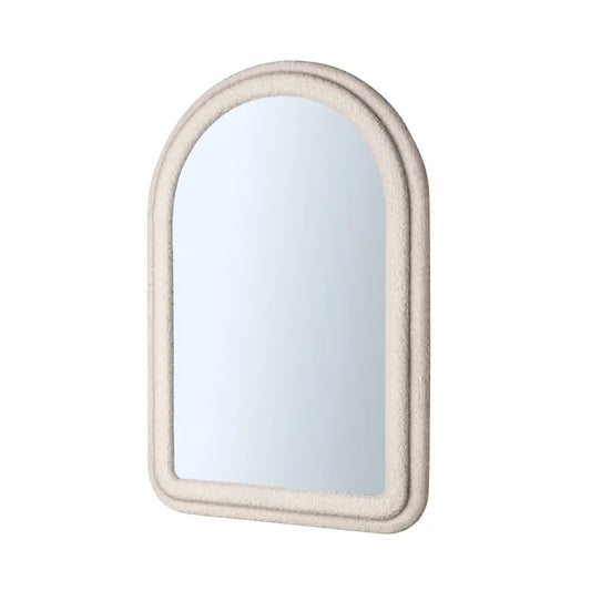 Sabrina Arch Fabric Wall Mirror 600MM x 900MM