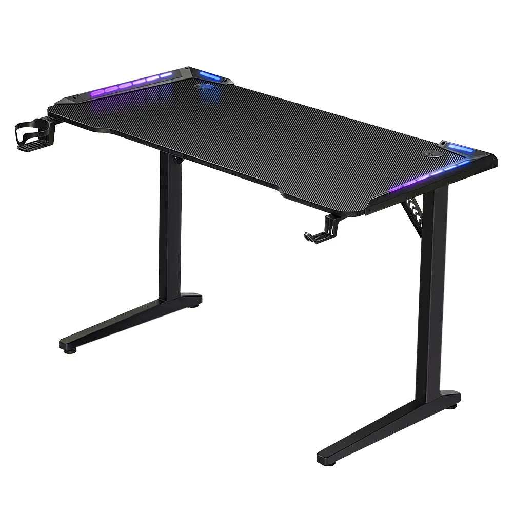 Durable steel frame of the Orions Gaming Desk providing stability