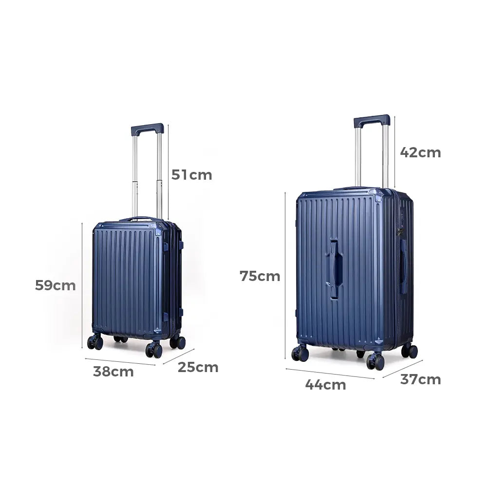 Cornelia Lightweight Suitcase Navy Blue