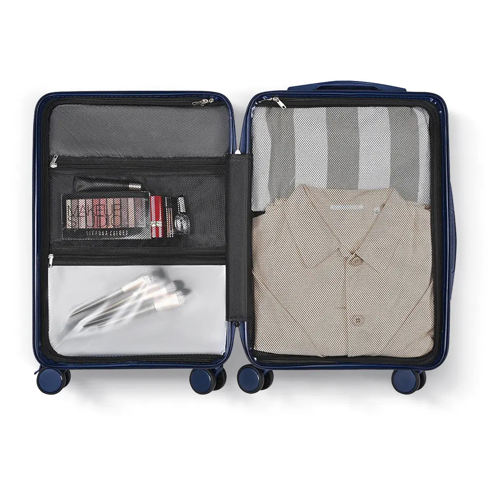 Cornelia Lightweight Suitcase Navy Blue