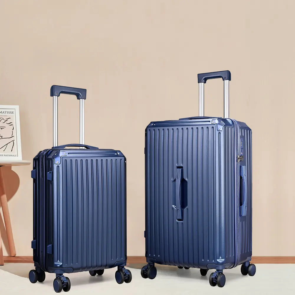 Cornelia Lightweight Suitcase Navy Blue