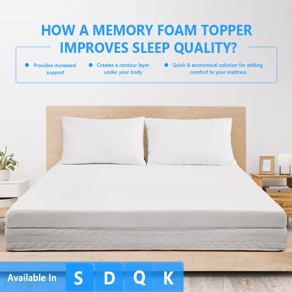 Ciaran Memory Foam Mattress Topper 50MM