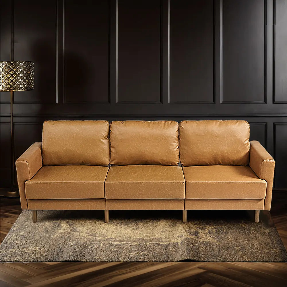 Mambo Leather 3-Seat Modular Sofa