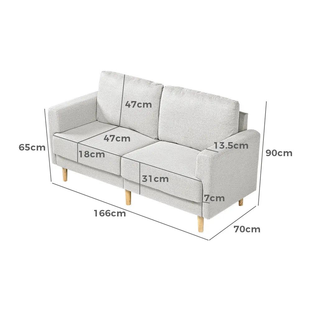 Siena 2-Seat Modular Sofa