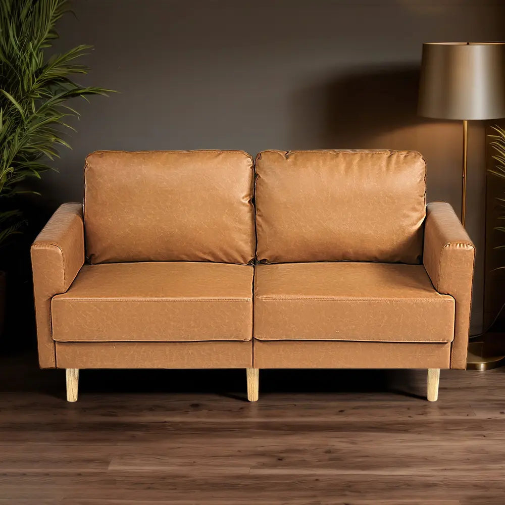 Mambo Leather 2-Seat Modular Sofa