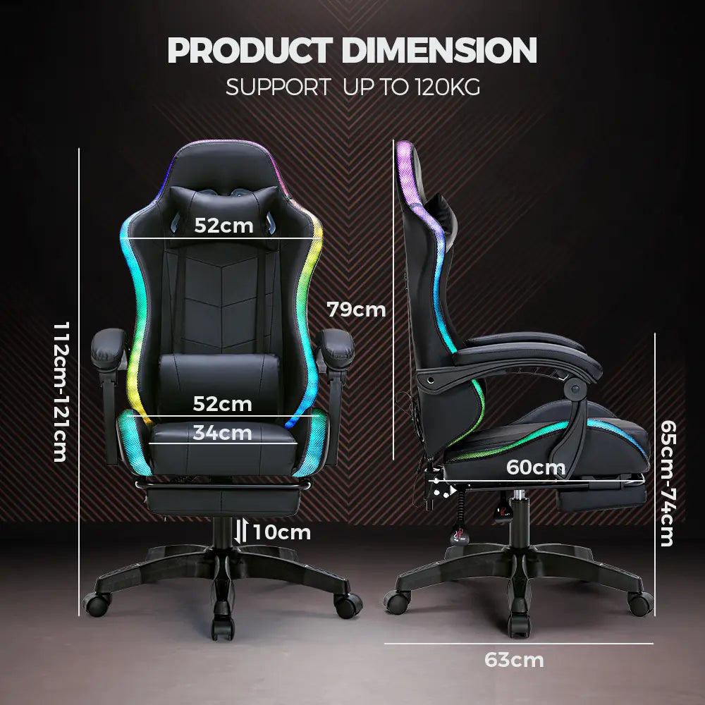 Bradley LED Gaming Chair