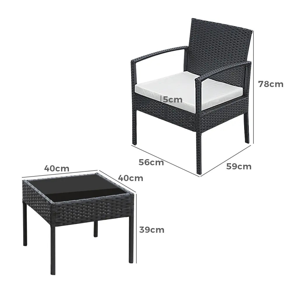 Laguna Outdoor Dining Chair Table