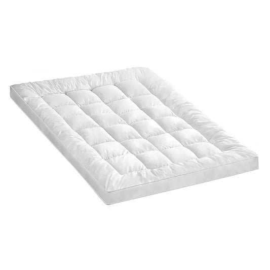 Zoilo Cotton Mattress Topper White