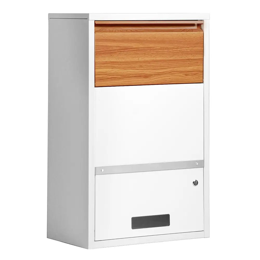 Dimma Parcel Drop Box with Wood Grain Finish