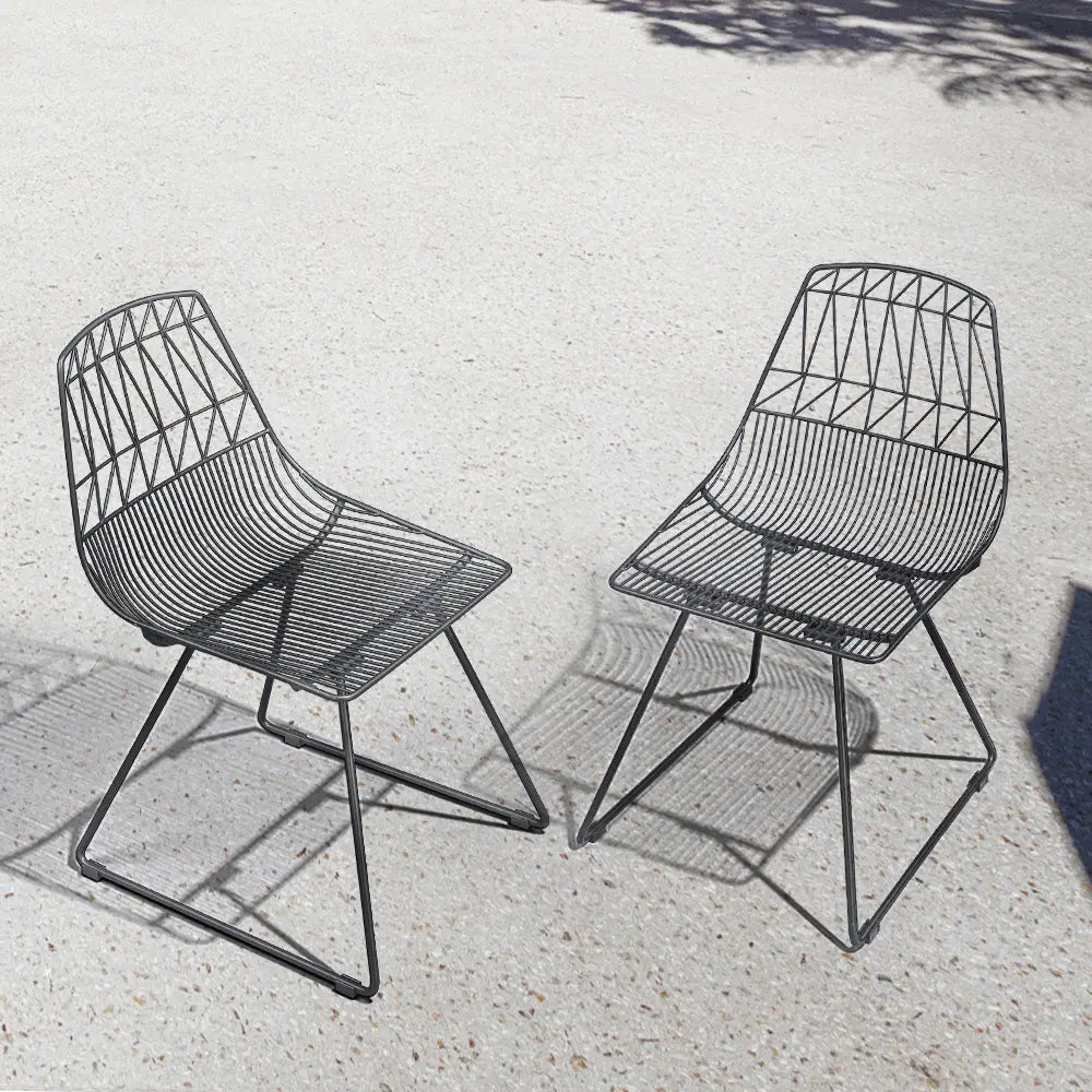 Gloster Metal Outdoor Dining Chairs