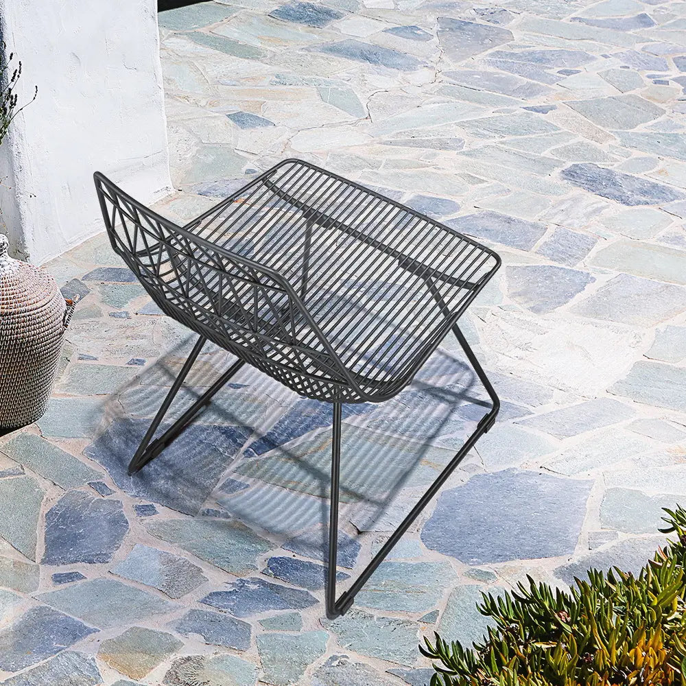 Gloster Metal Outdoor Dining Chairs