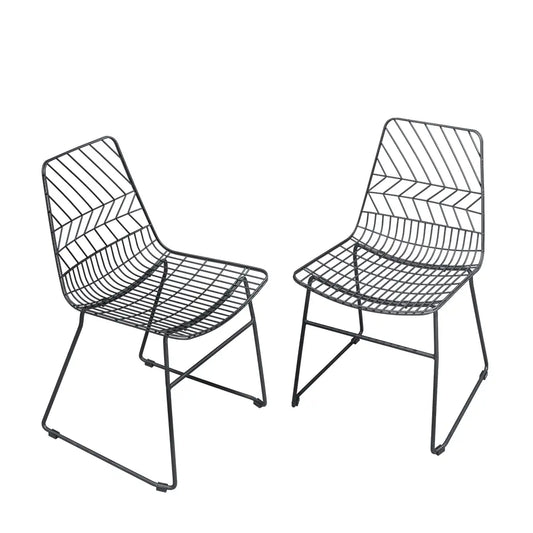 Gloster Metal Patio Dining Chairs