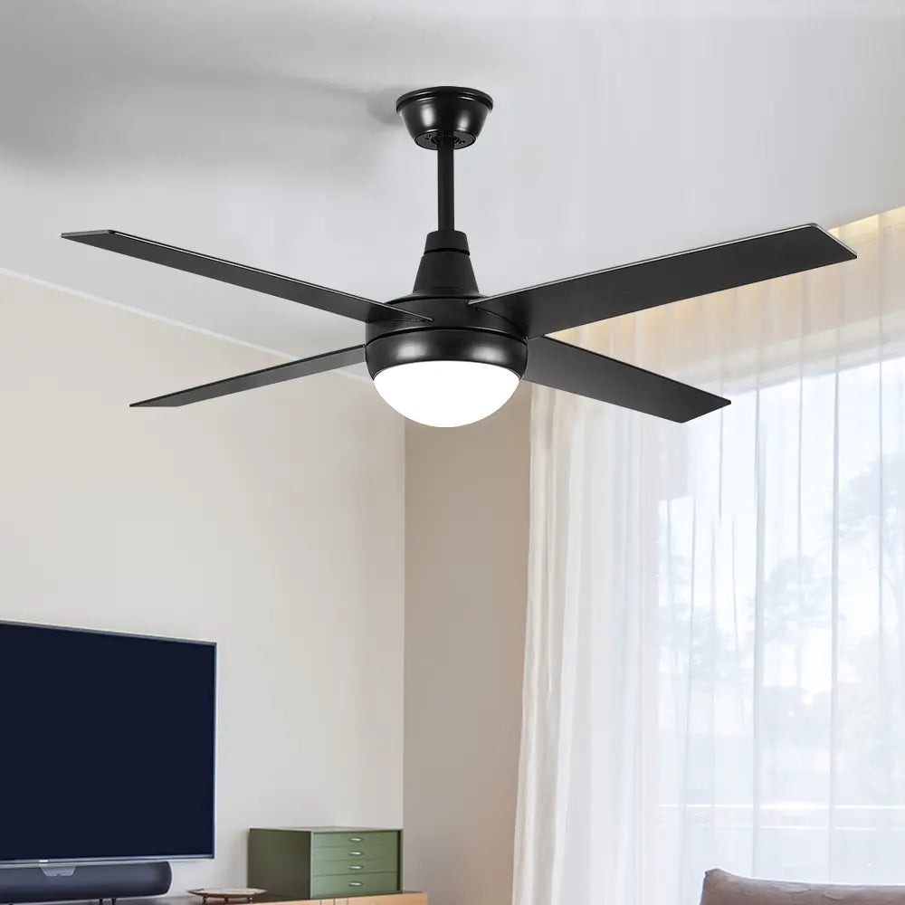 Triaire 52" Wooden Ceiling Fan with Remote Control 6 Speed