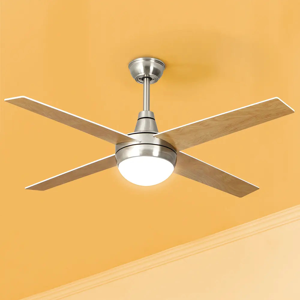 Triaire 52" Wooden Ceiling Fan with Remote Control 6 Speed