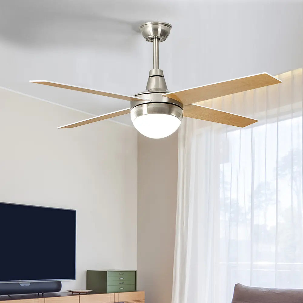 Triaire 52" Wooden Ceiling Fan with Remote Control 6 Speed