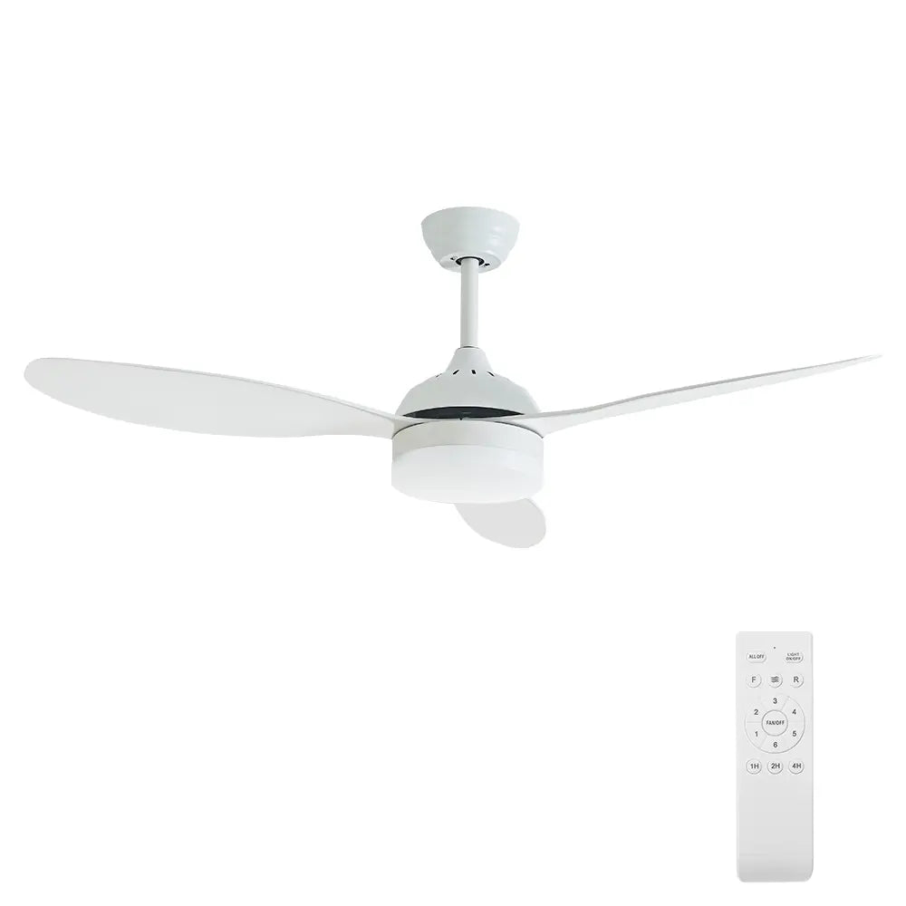 Kute 52" Wooden Ceiling Fan