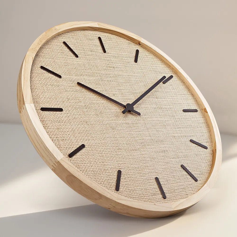 Modern Wood Wall Clock