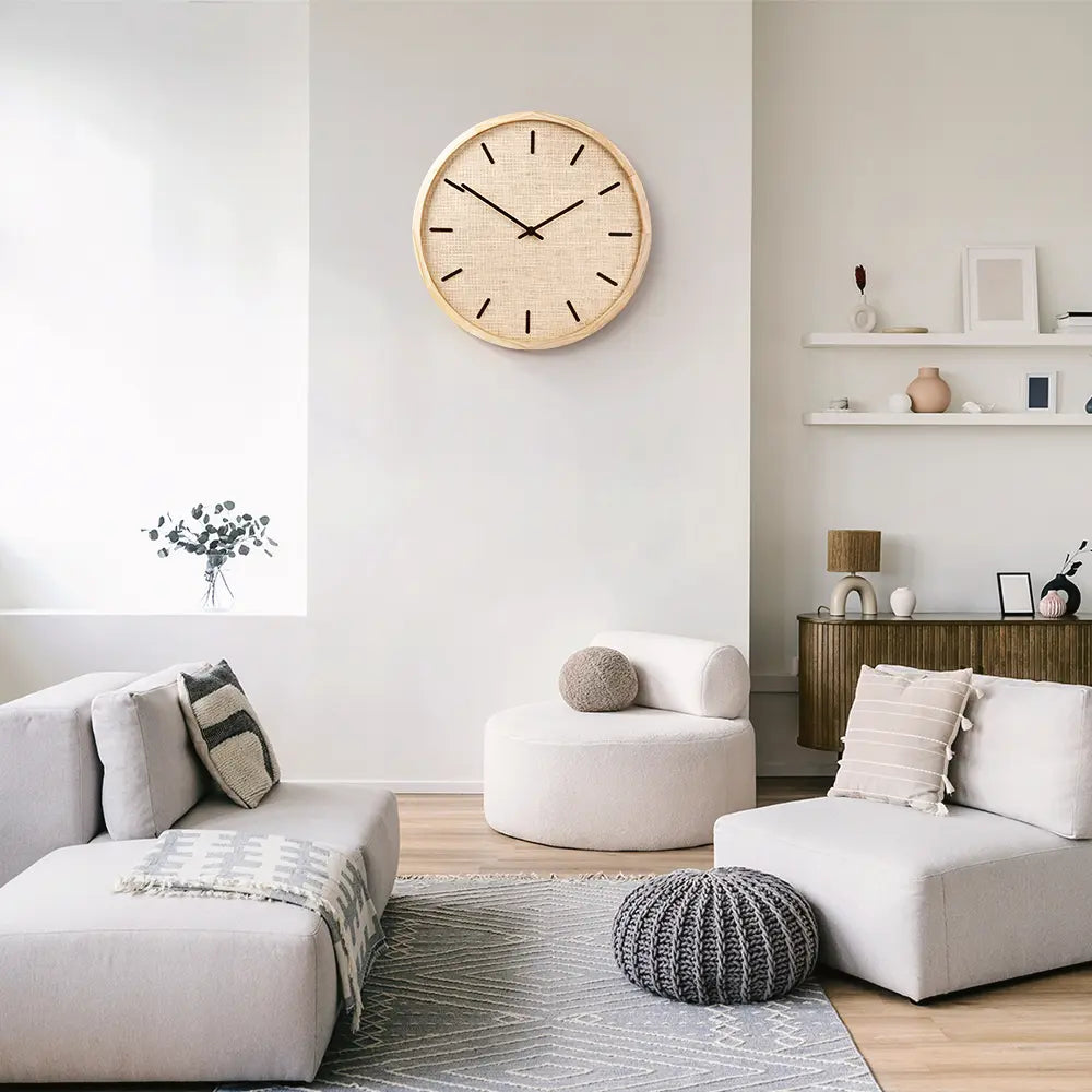 Modern Wood Wall Clock