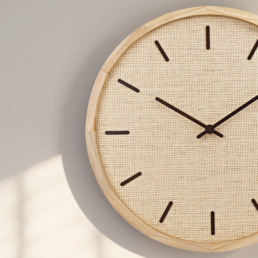 Modern Wood Wall Clock