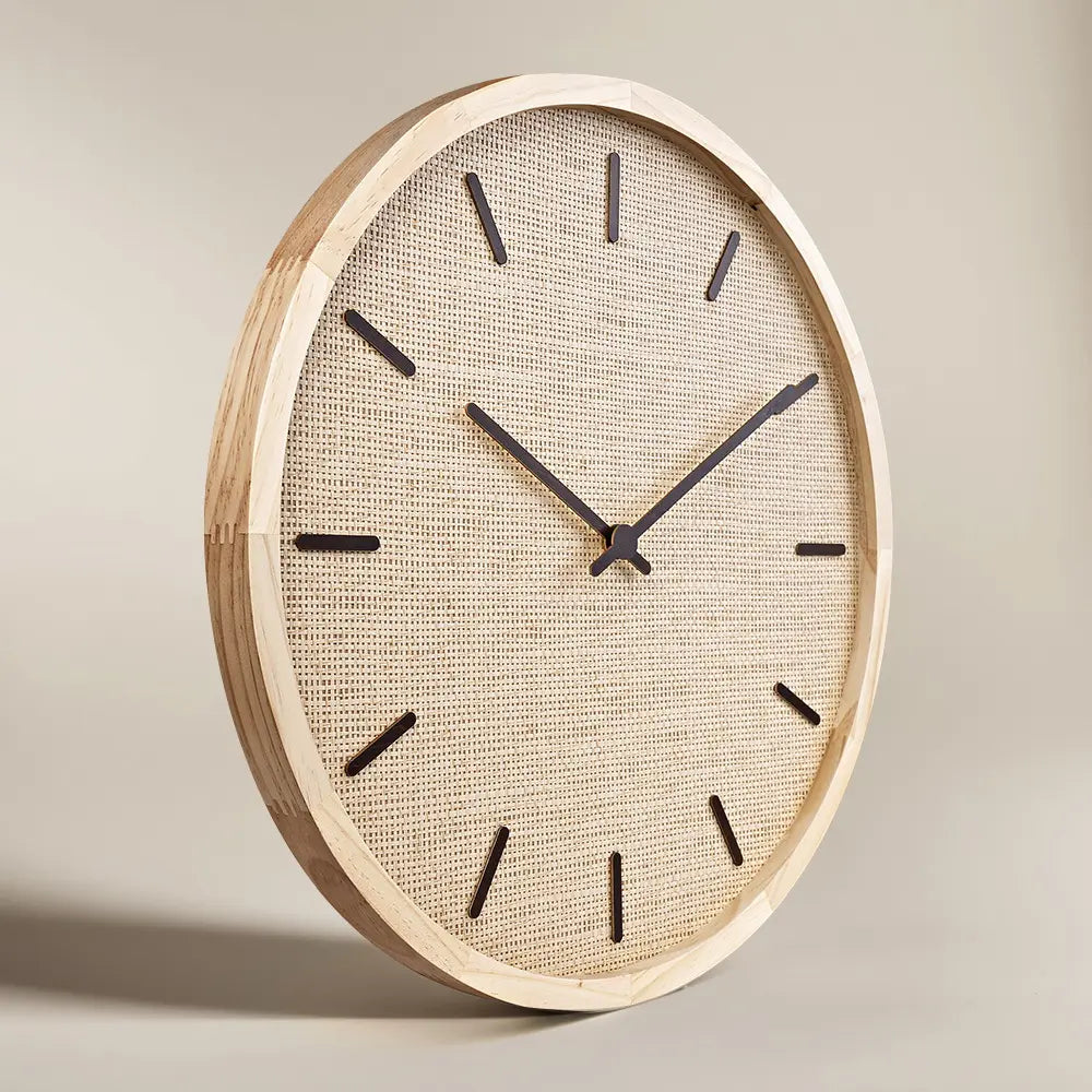 Modern Wood Wall Clock