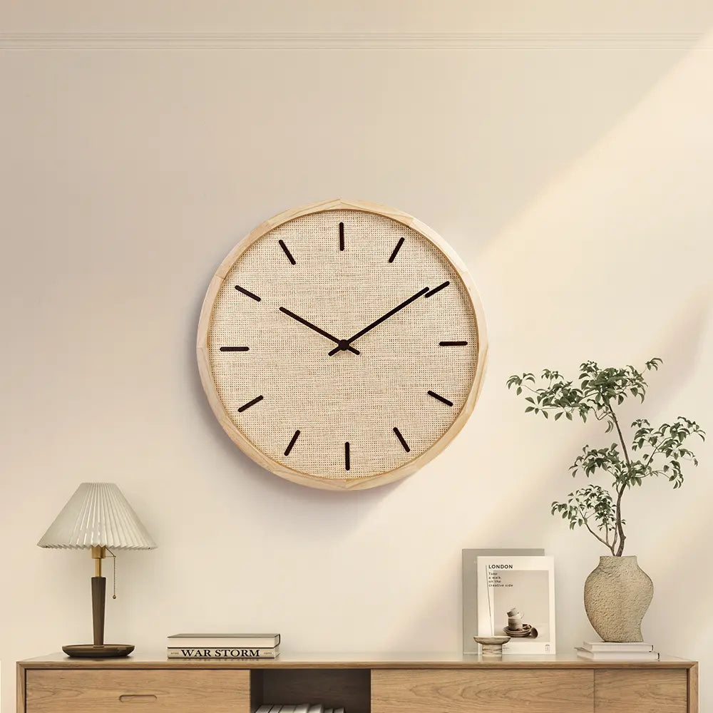 Modern Wood Wall Clock