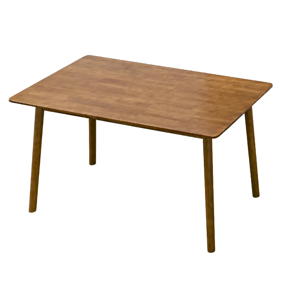 Barron dining table with solid rubber wood construction in a modern dining room