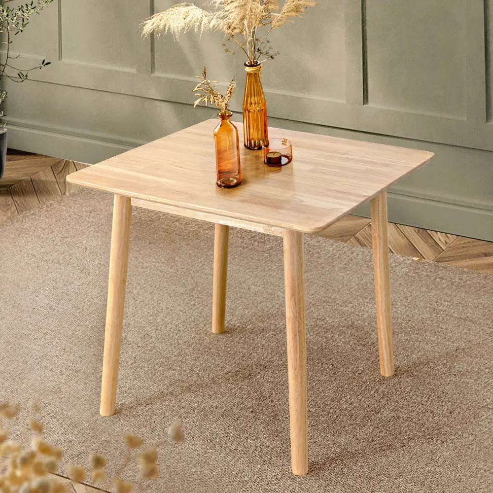 Barron Dining Table Wooden 80x80cm