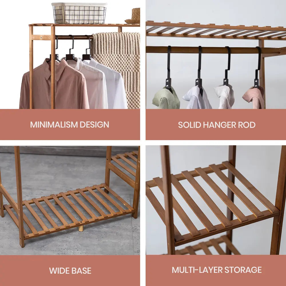 Guerrero Wooden Garment Rack